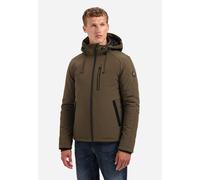 Softshellparka NO EXCESS "No Excess Softshelljacke", Herren, Gr. M, taupe, 94% Polyester (Recycelt), 6% Elasthan, Jacken (23417519-M) taupe