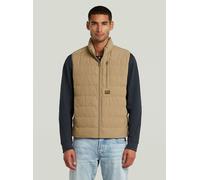 Softshellweste G-STAR "Foundation Liner Weste", Herren, Gr. S, safari, Obermaterial: 50% Polyester, 50% Polyester, Westen (19956138-S) safari
