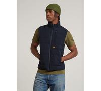 Softshellweste G-STAR "Foundation Liner Weste", Herren, Gr. XS, blau (salute), Obermaterial: 50% Polyester, 50% Polyester, Westen (54916350-XS) salute