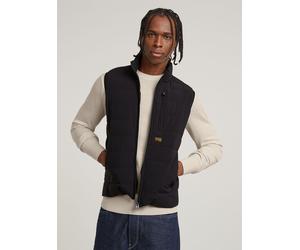 Softshellweste G-STAR "Foundation Liner Weste", Herren, Gr. XXL, dk schwarz, Obermaterial: 50% Polyester, 50% Polyester, Westen (44079509-XXL) dk schwarz