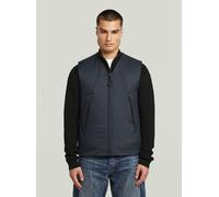 Softshellweste G-STAR "Lightweight Cloud Weste", Herren, Gr. L, india ink, Obermaterial: 100% Polyimid, Westen (14067110-L) india ink