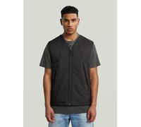 Softshellweste G-STAR "Lightweight Cloud Weste", Herren, Gr. XXL, dk schwarz, Obermaterial: 100% Polyimid, Westen (45013462-XXL) dk schwarz
