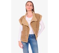Softshellweste LE TEMPS DES CERISES "FUJI", Herren, Gr. M, beige, 73% Polyester, 23% Viskose, 4% Elasthan, Westen, mit kuscheligen Einsatz (39875105-M) beige