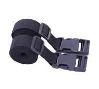SOIMISS 2st Gürtelschnalle Gepäck Koffergürtel Zurrgurt Ladungssicherungsgurt Befestigungsgurt Für Camping Verpackungsbanderolierung Campingzubehör Verpackungsbänder Packgurte Black Pp