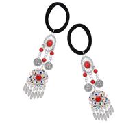 SOIMISS Boho Haarschmuck für Frauen mit Vintage Legierung Handgefertigtes Ethno Haarband für Party und Festival Komfortabler Sitz 1 Paar
