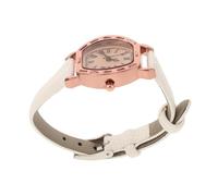 SOIMISS Damen Armbanduhr Im Vintage-Stil Quarzuhr Mit Verstellbarem Lederarmband Für Partys Und Termine Rechteckige Form