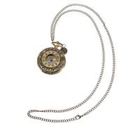 SOIMISS Dekorative Antike Taschenuhr aus Legierung mit Digitalem Zifferblatt für Herren und Damen Leichtes Retro Design für Hochzeiten und Besondere Anlässe