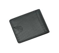 SOIMISS Diebstahl Herren Geldbörse aus Kohlefaserleder mit Münzfach Kreditkartenetui Langlebig und Schlank Multifunktionale Portemonnaie für Banknoten Karten und Münzen Stilvoll und