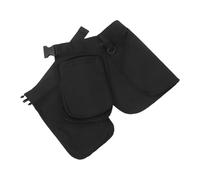 SOIMISS Unisex-Sport-Bauchtasche mit Verstellbarem Gürtel Leicht und Kompakt zum Laufen Radfahren und Wandern mit Mehreren Fächern für Einfachen Zugriff Utensilien Schwarz