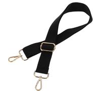 SOIMISS Verstellbarer Schultergurt aus Schwarzem Canvas Baumwolle Praktischer Taschengurt Ersatzriemen für Umhängetaschen und Crossbody Taschen im Alltag