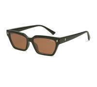 SOJOS Trendy polarisierte Katzenauge Sonnenbrille Damen Herren Retro Cat Eye Leichtgewicht Vintage Schürzenjäger Sonnerbrillen mit UV400 Schutz SJ2381
