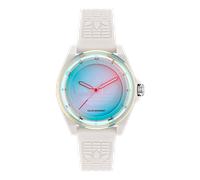 Solaruhr ADIDAS ORIGINALS "PROJECT FOUR SOLAR", weiß, Armbanduhren, Damen, Quarzuhr, Armbanduhr, Herrenuhr, Damenuhr, Resinarmband (81544423-0) weiß