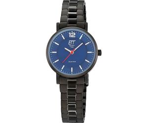 Solaruhr ETT, schwarz, Armbanduhren, Damen, Armbanduhr, Damenuhr, Partneruhr, Edelstahlarmband (65340253-0) schwarz