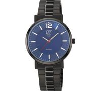 Solaruhr ETT, schwarz, Armbanduhren, Herren, Armbanduhr, Damenuhr, Herrenuhr, Partneruhr, Edelstahlarmband (28214451-0) schwarz