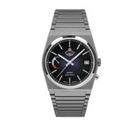 Solaruhr RUHLA "Space Control Solar Power Reserve", silber (silberfarben), Armbanduhren, Damen, Solaruhr, Herrenuhr, Datum, Leuchtzeiger, Saphirglas, Made in Germany (36892504-0)