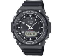 Solaruhr, schwarz, CASIO TIMELESS COLLECTION, Armbanduhren, Damen, Solaruhr, Armbanduhr, Herrenuhr, analog, digital, automatischer Kalender (74681844-0)