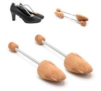 Soldela - Schuhspanner aus echtem Rotem Zedernholz - Größe 39-41 - Holz und Aluminium Flexibel - Schuhspanner für Damen - Mottenschutz - Holz 100% Natur - Passt zu allen Schuhen/Sneakers