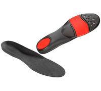 SoleFoot Einlegesohlen ideal für Sportschuhe Einlagen Hi-Performance Schuheinlage Sport Black Deluxe Edition Schwarz/Rot 42-43