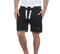 !Solid BenjaminShorts Herren Sweatshorts Kurze Hose Jogginghose Mit Fleece-Innenseite Und Kordel Regular Fit, Größe:M, Farbe:Black (9000)