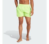 adidas Solid CLX Short-Length Badeshorts Herren JL5560 - lucid lemon/black S