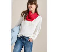 Cecil Damen Loop Schal in Unifarbe aus Viskose in Rot, Gr: One size