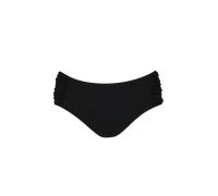 Barts Damen Solid Mid Waist Bikini Hose (Größe L, schwarz)