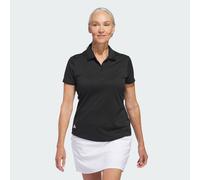 adidas Women's Women's Solid Performance Short Sleeve Polo Shirt, Black, S