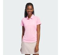 Solid Performance Short Sleeve Poloshirt für Damen Light Pink M