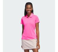 adidas Damen Women's Solid Performance Short Sleeve Polo Shirt, solar pink, XS