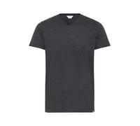!Solid SDBedo Herren T-Shirt Kurzarm Shirt mit V-Ausschnitt Baumwollmischung Regular fit, Größe:S, Farbe:Dark Grey Melange (8288)