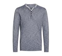 !Solid SDBelagos Herren Longsleeve Langarmshirt Shirt mit Grandad-Ausschnitt 100% Baumwolle Regular fit, Größe:2XL, Farbe:Insignia Blue (1991)