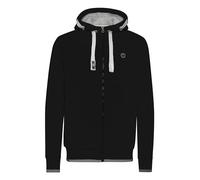 !Solid SDBenjaminZip Herren Sweatjacke Kapuzenjacke Zip-Hoodie mit Teddy-Futter Eingrifftaschen Rippbündchen Baumwollmischung Regular fit, Größe:M, Farbe:Black Pil (P9000)