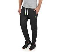 !Solid SDBenn Herren Sweatpants Jogginghose Sporthose mit Fleece-Innenseite Kordelzug Label-Details Baumwollmischung Regular fit, Größe:M, Farbe:Dark Grey Melange (8288)