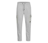 !Solid SDBernardo Herren Hose Stoffhose Joggerpants Sweathose mit elastischem Bund und Kordel Regular Fit, Größe:XL, Farbe:Light Grey Melange (1541011)