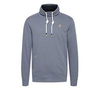 !Solid SDKaan Herren Sweatshirt Pullover Sweater mit Tube-Kragen Eingrifftaschen 100% Baumwolle Regular fit, Größe:XL, Farbe:China Blue (183918)