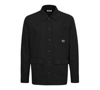 !Solid SDLaurie Checked Overshirt Herren Freizeithemd Hemd Überhemd Hemdjacke Hemdkragen Brusttaschen Regular Fit Hochwertige Baumwoll-Qualität, Größe: XL, Farbe: True Black (194008)