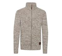 !Solid SDPomeroy Herren Strickjacke Cardigan Grobstrick Pullover mit Stehkragen Reißverschluss 100% Baumwolle Regular fit, Größe:2XL, Farbe:Dune (5409)