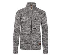 !Solid SDPomeroy Herren Strickjacke Cardigan Grobstrick Pullover mit Stehkragen Reißverschluss 100% Baumwolle Regular fit, Größe:L, Farbe:Coffee Bean (5973)
