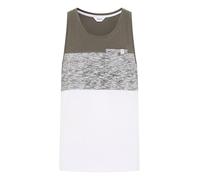 !Solid SDSion Herren Tank Top mit Streifen und Rundhalsausschnitt aus 100% Baumwolle, Größe:3XL, Farbe:MID Grey (792842)