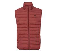 !Solid SDSörenson Herren Weste Steppweste Outdoor Weste mit Stehkragen, Größe:M, Farbe:Brick Red (191543)