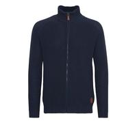 !Solid SDXenos Herren Strickjacke Cardigan Grobstrick Pullover mit Stehkragen 100% Baumwolle Regular fit, Größe:L, Farbe:Insignia Blue (1991)