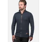 Solid SDTristian Herren Strickjacke Cardigan Feinstrick Pullover mit Stehkragen Reißverschluss Baumwollmischung Regular fit, Größe:L, Farbe:Insignia Blue Melange (8991)