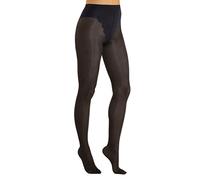 SOLIDEA Damenstrumpfhose Naomi 70 Abgestufte Kompression 12/15 mmHg (Schwarz, 46)