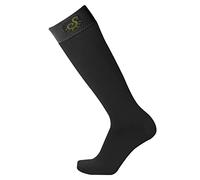 SOLIDEA Unisex Active Energy Kniestrumpf Abgestufte Kompression12/15 mmHg (Anthrazit, M)