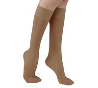SOLIDEA Unisex Relax Kniehoch Kniestrumpf 70 Abgestufte Kompression 12/15 mmHg (Kamel, XXL)