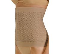 SOLIDEA Unisex Silver Wave Bauchband | Damen Kommpression-Bauchband, Herren Kommpression-Bauchband (Champagne, 40)