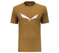 Salewa Solid Logo Dri-Rel T-Shirt kurzarm tannengrün - XXL