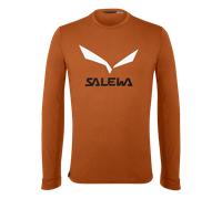 Salewa Solidlogo Dry'ton M Long Sleeve Tee bombay brown (7240) 56/3X