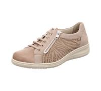 Solidus Da. Schnürschuh bequem Taupe für Damen, beige, Größe 37 EU / 4 UK