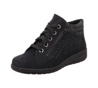 Solidus Da. Schnürschuh m. RV für Damen, blau, Größe 37 EU / 4 UK